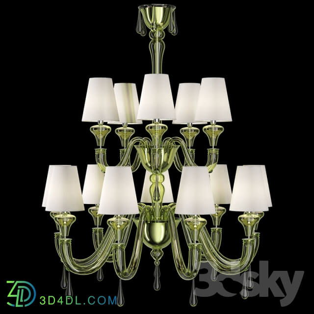 Barovier amp Toso Maryland 5587 14 Pendant light 3D Models