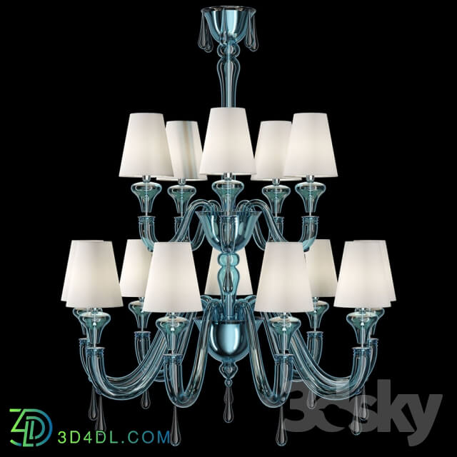 Barovier amp Toso Maryland 5587 14 Pendant light 3D Models