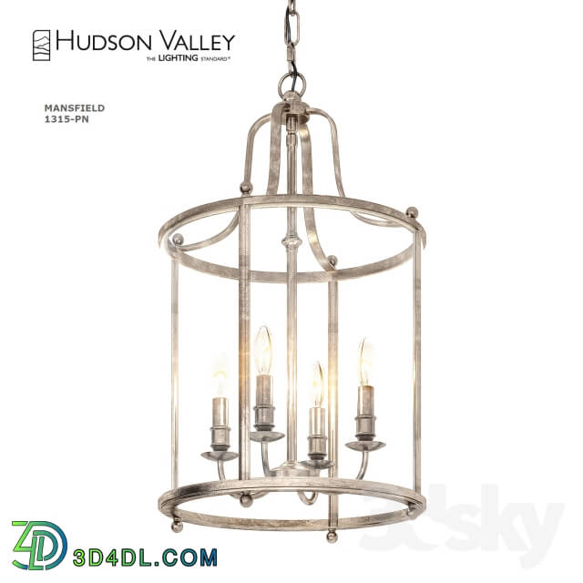 Hudson Valley Lighting Mansfield Transitional Foyer Light HV 1315