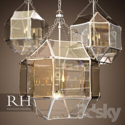 RH PARISIAN OCTAGONAL CHANDELIER 3 size  