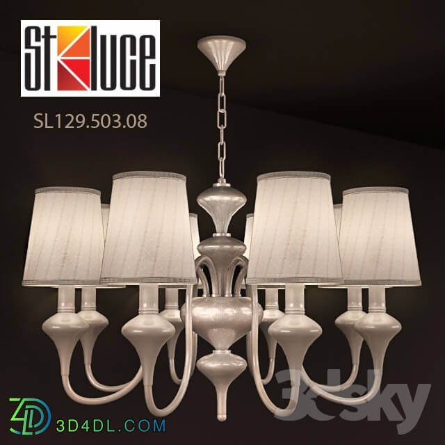 Chandelier St Luce 129.503.08 Pendant light 3D Models