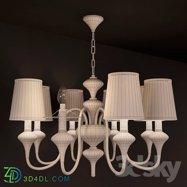 Chandelier St Luce 129.503.08 Pendant light 3D Models