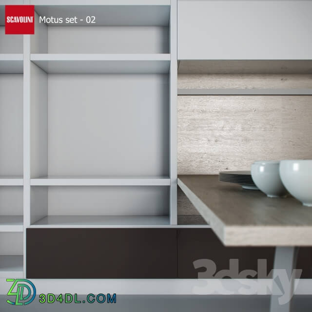 Kitchen Kitchen Scavolini Motus set 2