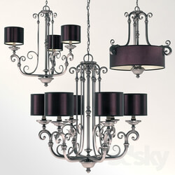 Chandeliers Savoy House a collection Midtown Vogue Pendant light 3D Models 