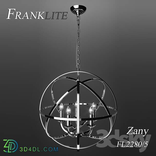 Chandelier Franklite Zany FL2280 5