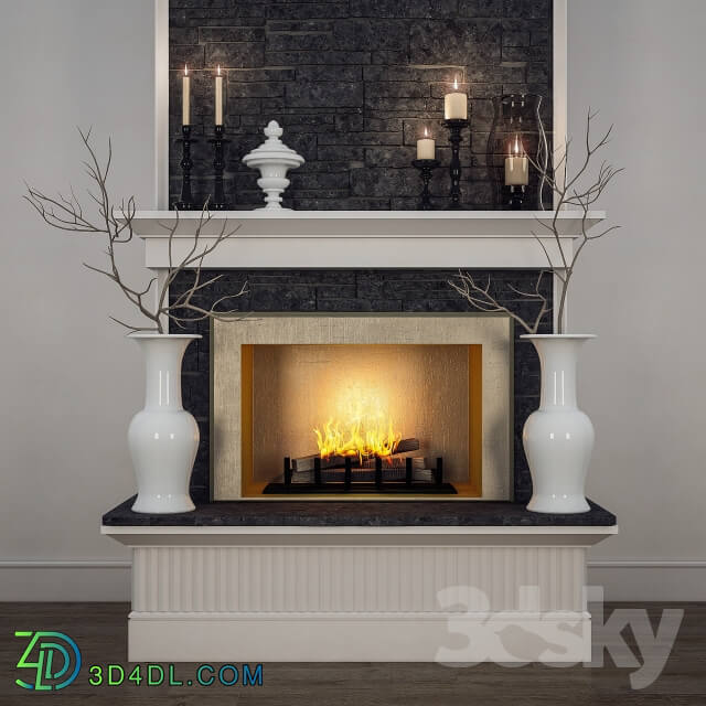 Fireplace set