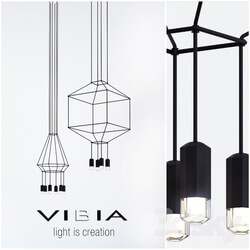 Vibia Collection WIREFLOW Pendant light 3D Models 