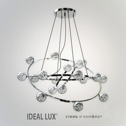 Ideal Lux Orbital Pendant light 3D Models 