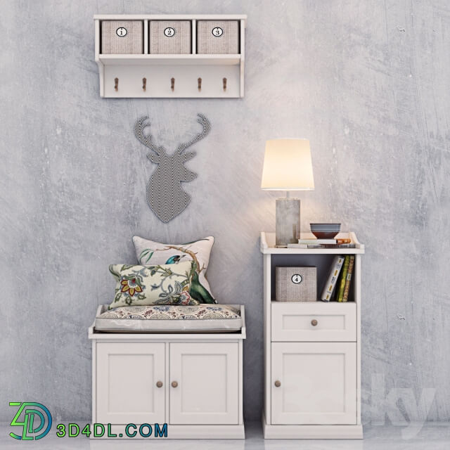 Furniture for anteroom 3D Models