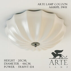 Ceiling light Arte Lamp A6180PL 3WH Cocoon 