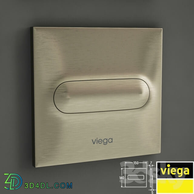 Bathroom accessories Button drain VIEGA