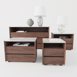Sideboard Chest of drawer flou PAPIER 