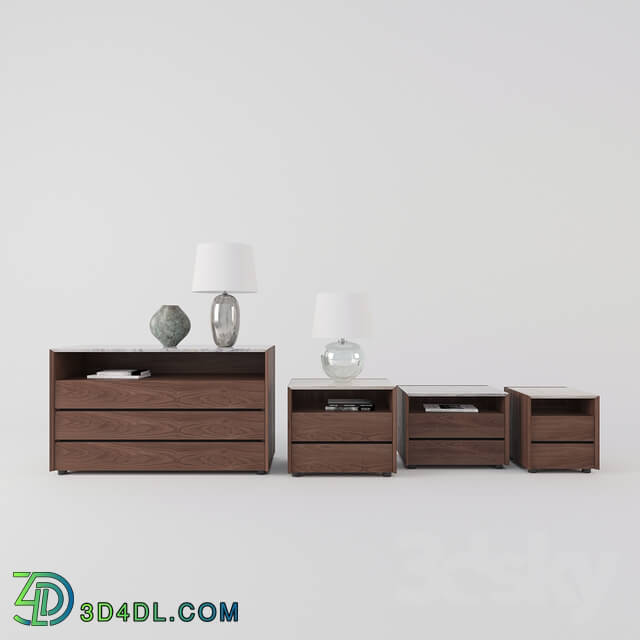 Sideboard Chest of drawer flou PAPIER