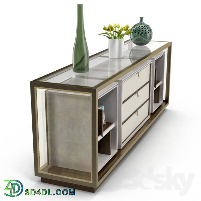 Sideboard Chest of drawer Giorgetti TOWN CARLO COLOMBO 2015 80100