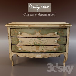 Sideboard Chest of drawer Country Corner Chateau 