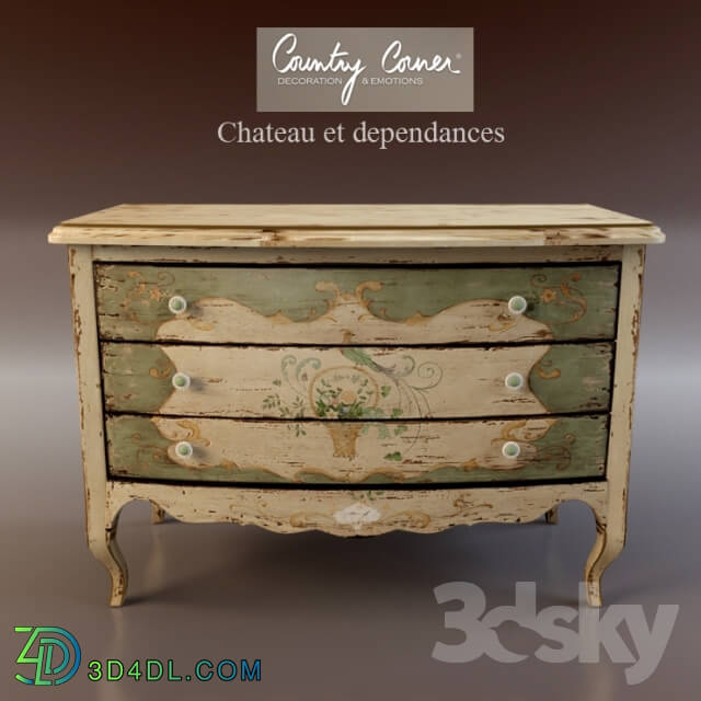 Sideboard Chest of drawer Country Corner Chateau