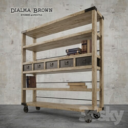 Other Shelving Dialma Brown DB003739 