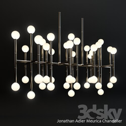 Jonathan Adler Meurice Chandelier Pendant light 3D Models 