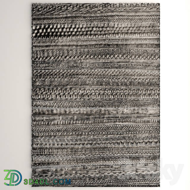 Decor for wall. Panel. Decorative plaster 3D Models