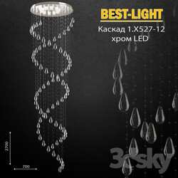 Best Light Cascade 1.X527 12 chrome LED 