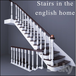 Stairs in the english home 