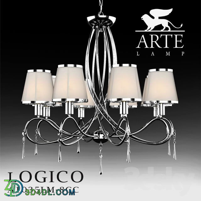 Chandelier Arte Lamp Logico A1035LM 8CC