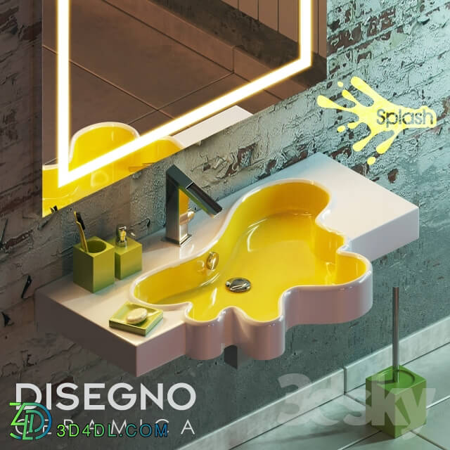 Bathroom accessories Disegno ceramica Splash 150 1