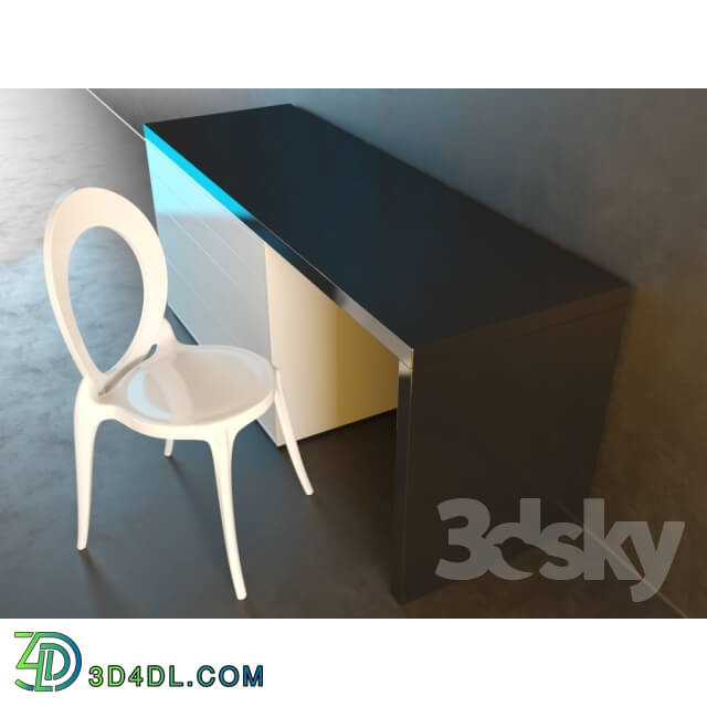 Table Chair Dressing table and chair DOC MOBILI