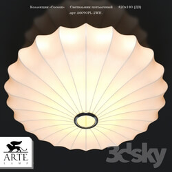 Arte Lamp A6090PL 2WH Cocoon Ceiling lamp 3D Models 