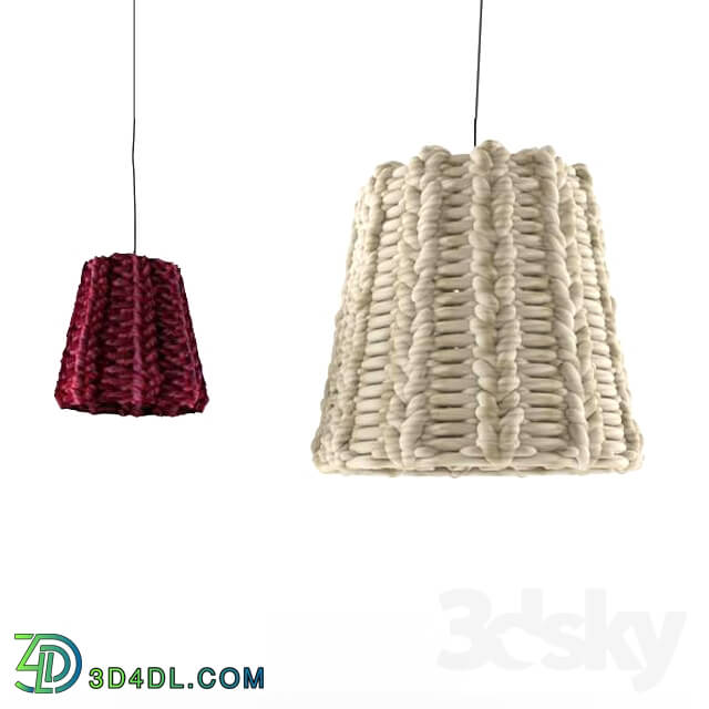 Granny lamp Pendant light 3D Models