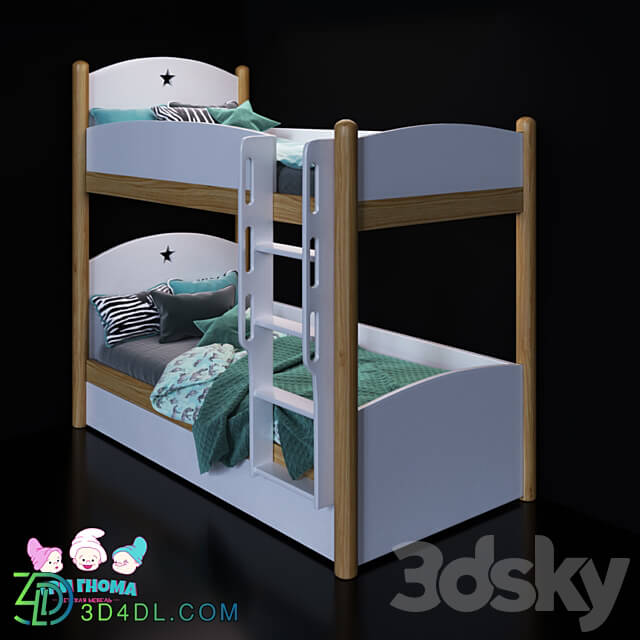 Children 39 s bed Twin Little Star