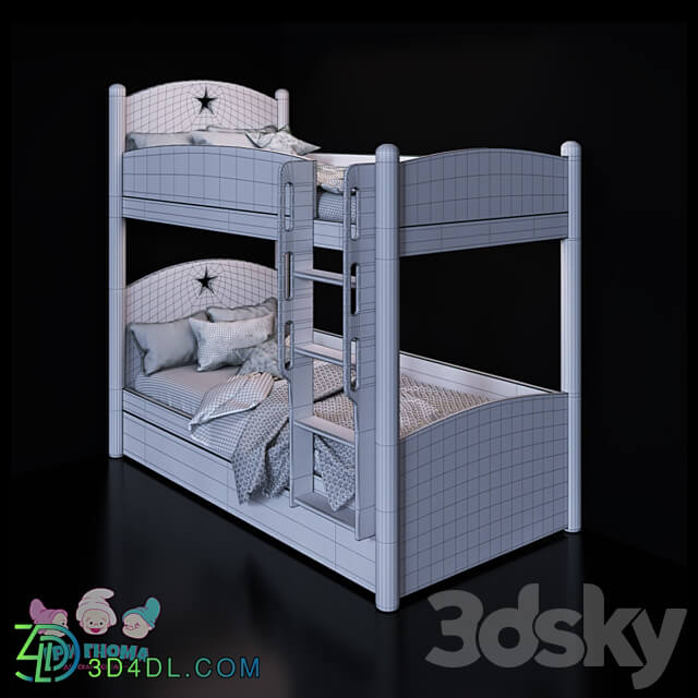 Children 39 s bed Twin Little Star