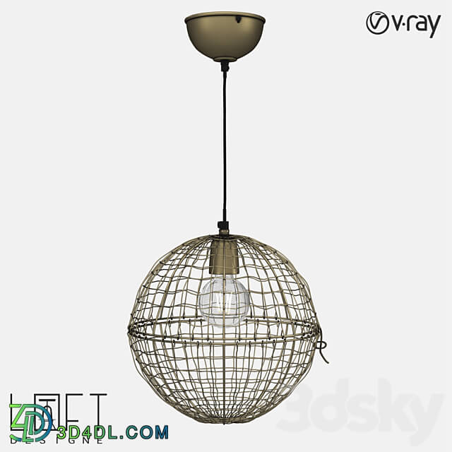 Pendant light Hanging light LoftDesigne 10500 model