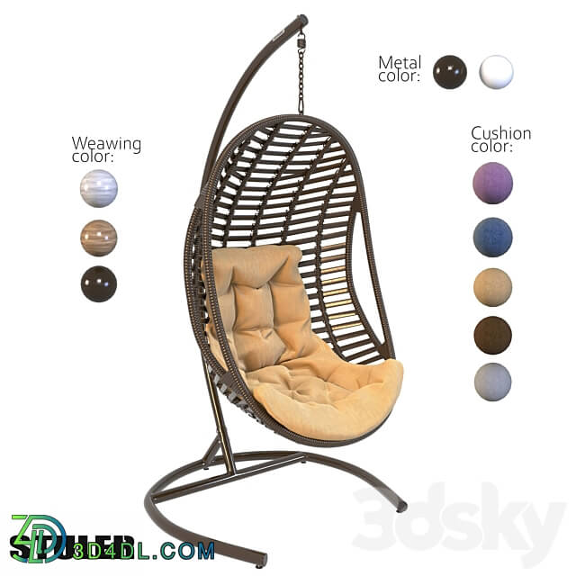 Other soft seating OM Hanging chair STULER strip balcony 