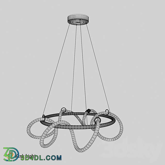 Pendant light Dahlia chrome 08040 60.02