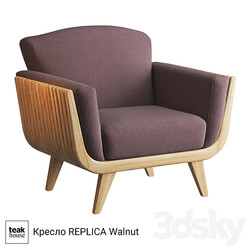 Chair REPLICA Walnut 