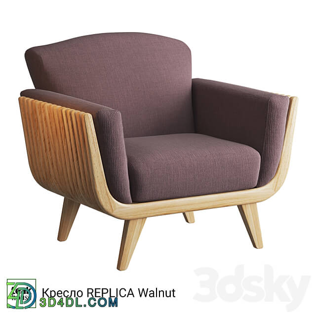 Chair REPLICA Walnut