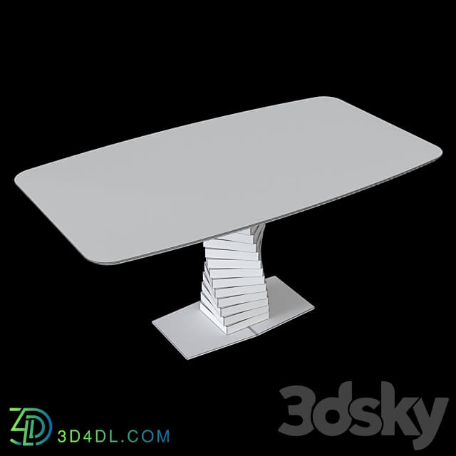 Стол из керамогранита Kronco Empire 3D Models 3DSKY