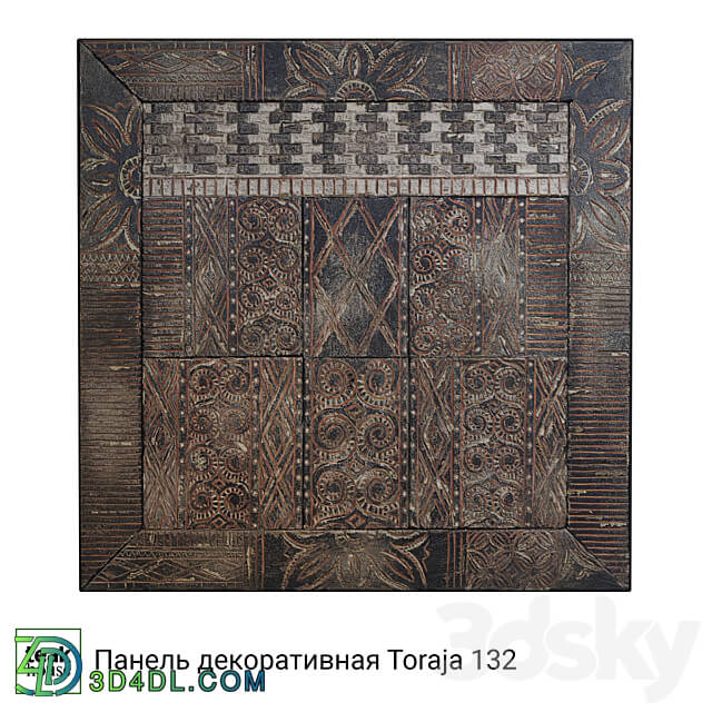 Decorative panel Toraja 132