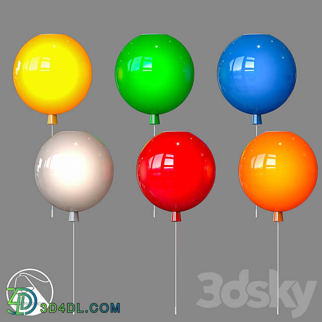 Ceiling lamp LampsShop.ru CPDL7017 Chandelier Balloons