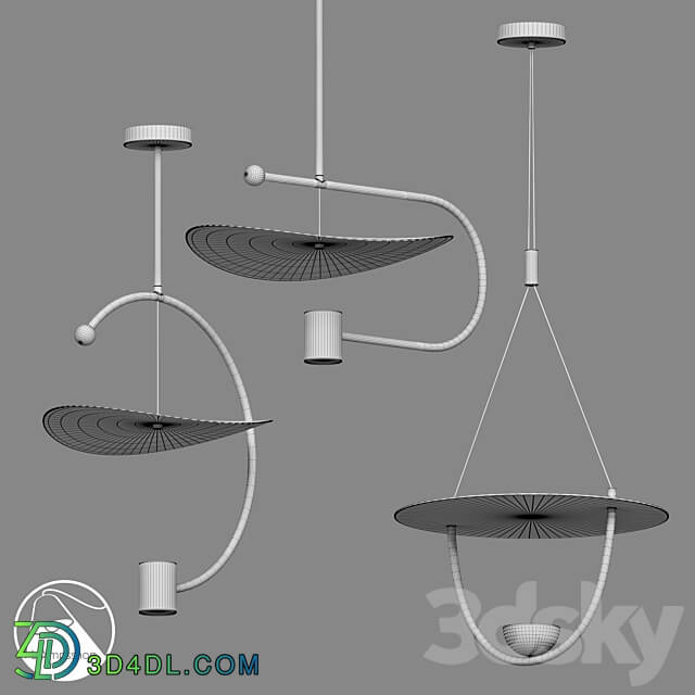 Pendant light LampsShop.ru PDL2123 Pendant Peculiar