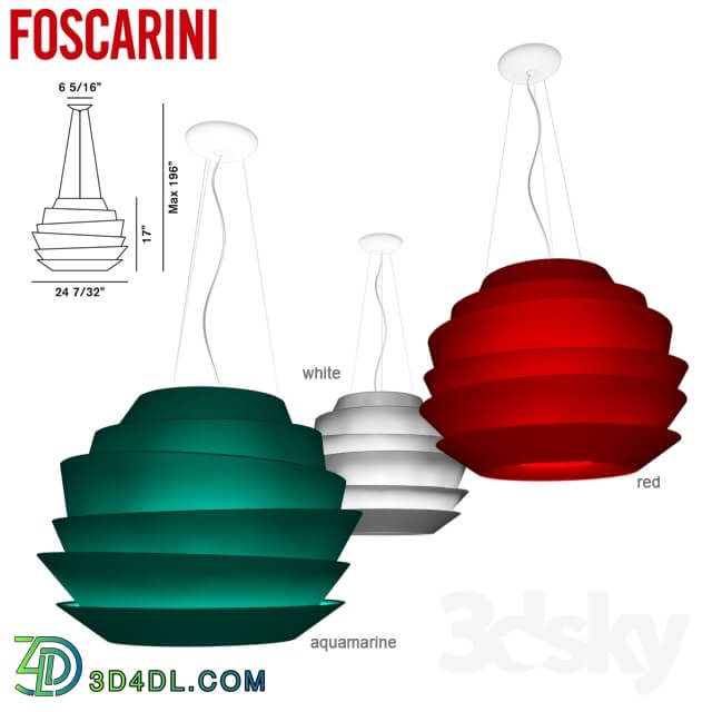 Foscarini Suspension lamp Le Soleil