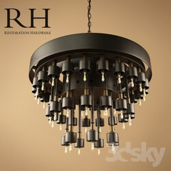 COSMOS 3 RING CHANDELIER 