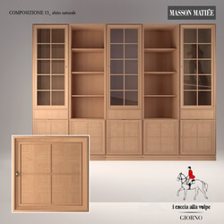 Wardrobe Display cabinets COMP. 13 I caccia alla volpe Masson Matiee 