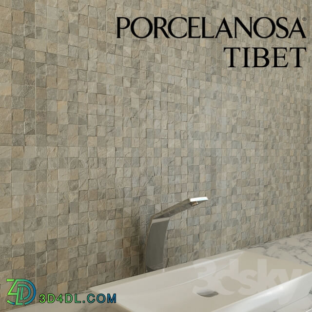 Bathroom accessories Tiles Porcelanosa Tibet 4 types
