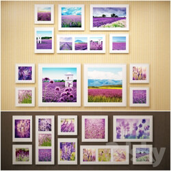 The picture in the frame 34 piece Collection 38 Picture Frame 