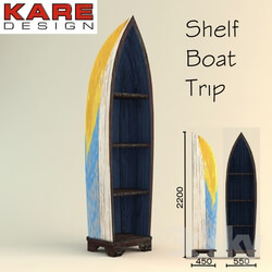 Shelf Boat Trip Kare design 3D Models 