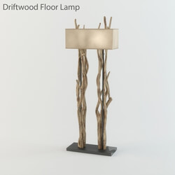 Driftwood Floor Lamp 