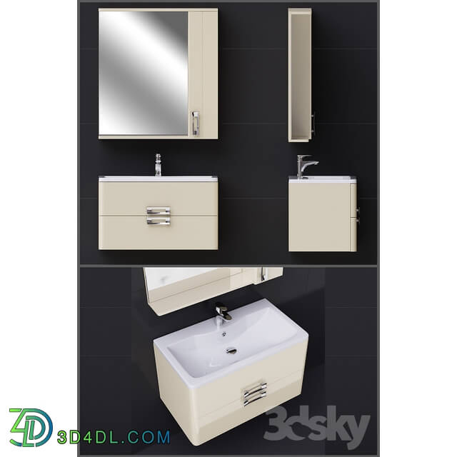 Bathroom furniture Pallada 80