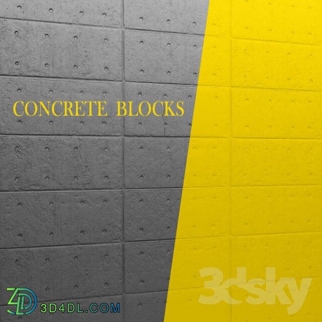 Other decorative objects Concrete panel